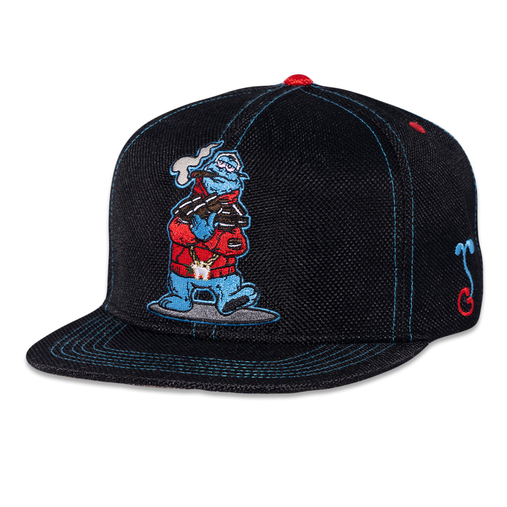 808 Genetics Cookie Black Snapback Hat