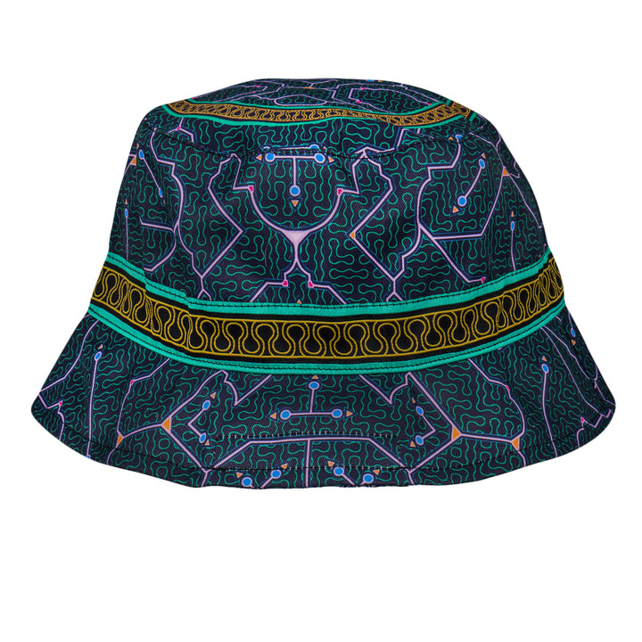 Sombrero de pescador reversible Shipibo