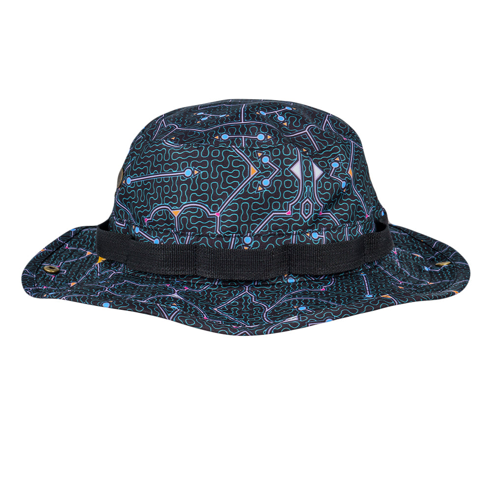 Shipibo Black Boonie Hat