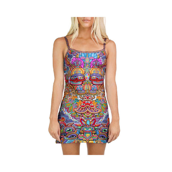 VESTIDO MINI REBELDE INTERDIMENSIONAL