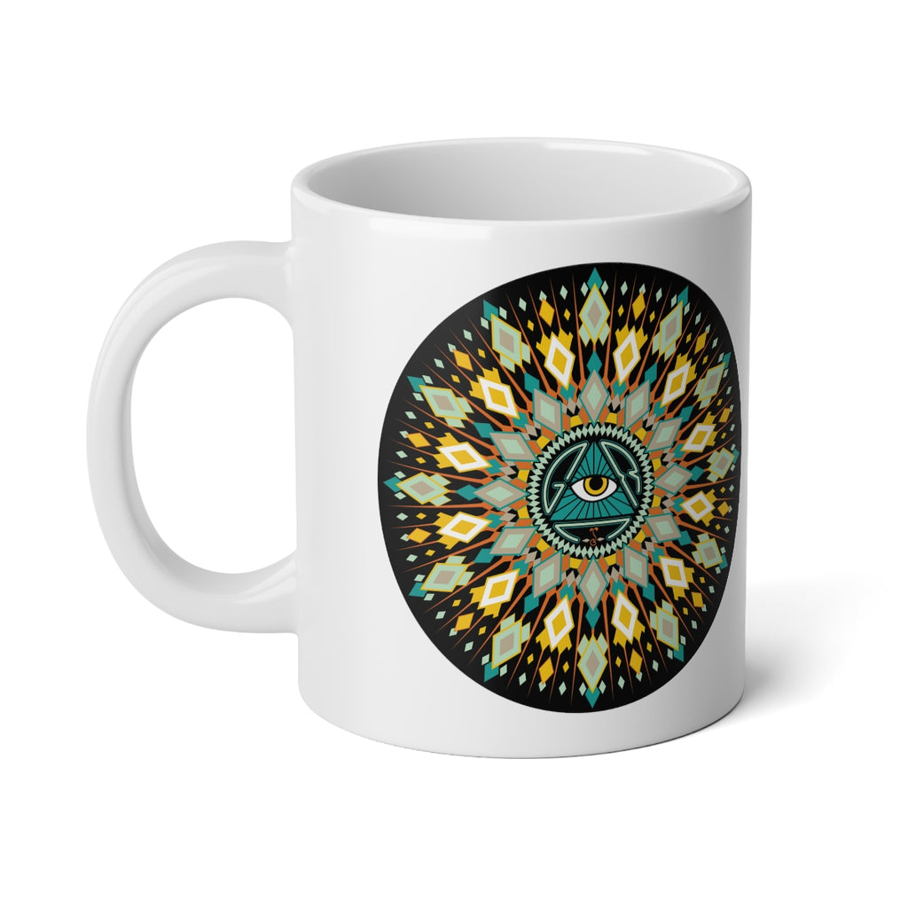 San Pedro Del Sol V3 Black Jumbo Mug, 20oz
