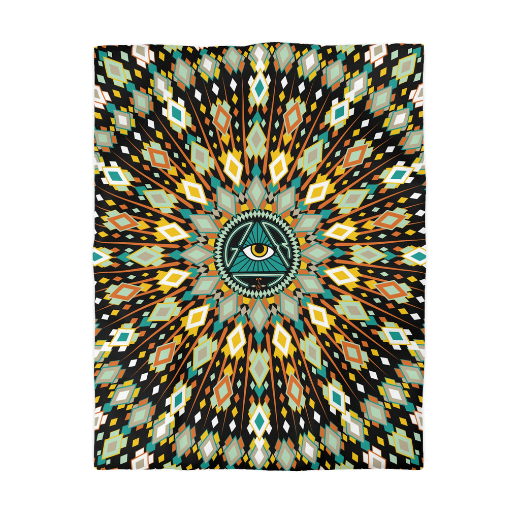 San Pedro Del Sol V3 Black Duvet Cover