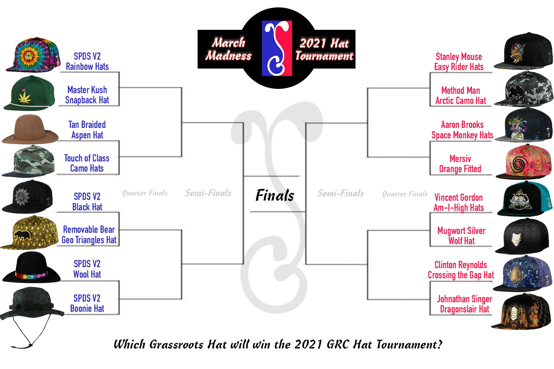 2021 Hat Tournament Collection