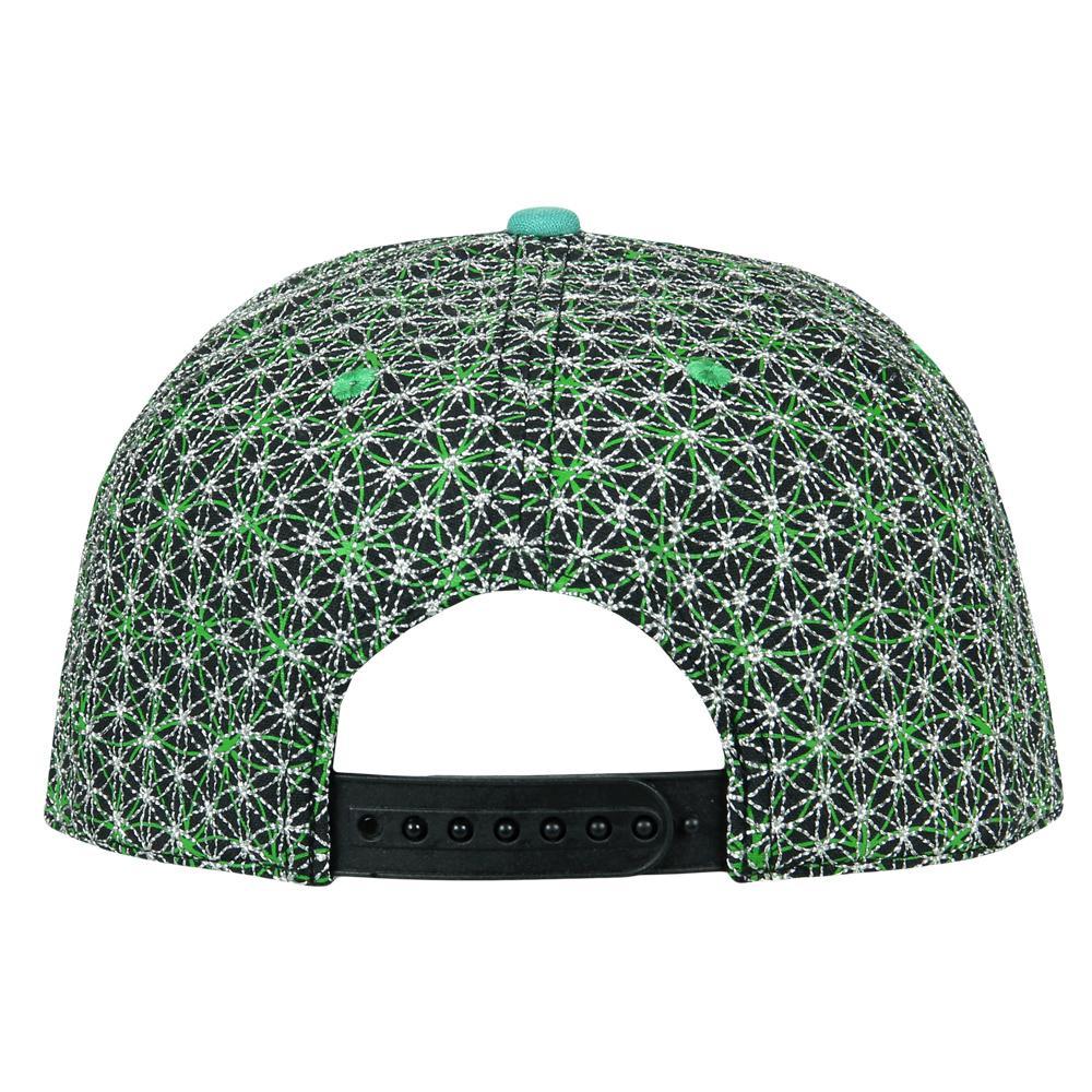 Laser Guided Visions Silver Sage Green Snapback Hat