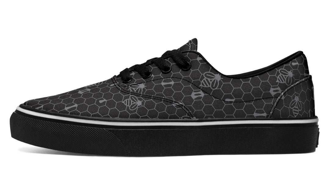 16th Anniversary Honeycomb Black Classic Shoes
