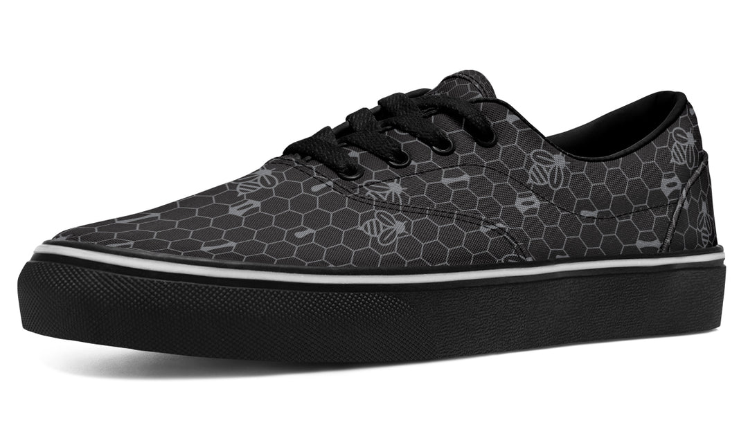16th Anniversary Honeycomb Black Classic Shoes
