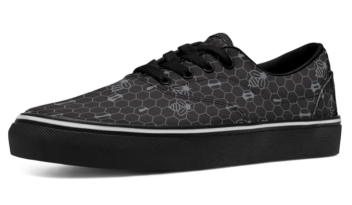 16th Anniversary Honeycomb Black Classic Shoes