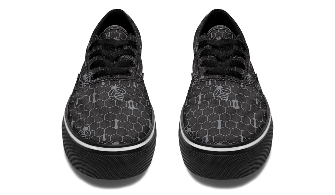 16th Anniversary Honeycomb Black Classic Shoes