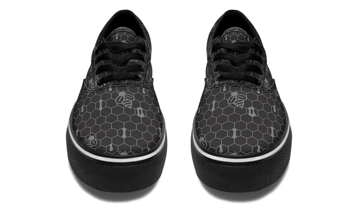 16th Anniversary Honeycomb Black Classic Shoes