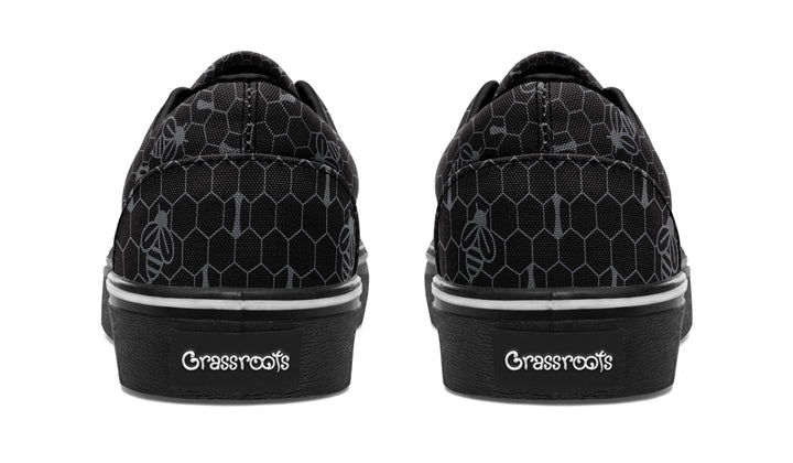 16th Anniversary Honeycomb Black Classic Shoes