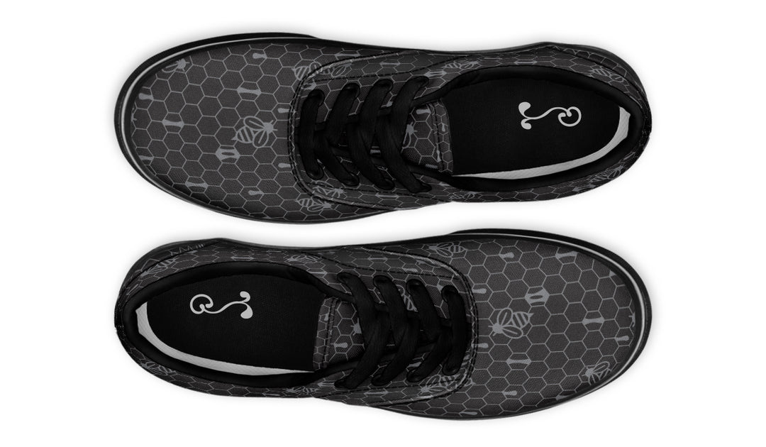 16th Anniversary Honeycomb Black Classic Shoes