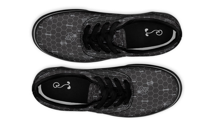 16th Anniversary Honeycomb Black Classic Shoes