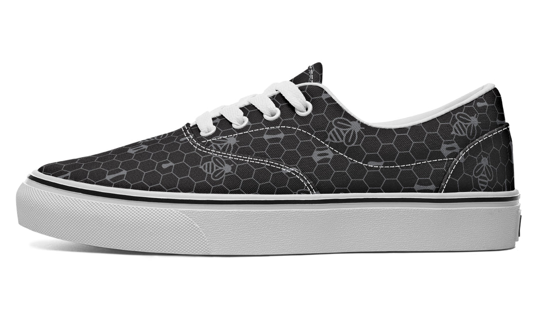 16th Anniversary Honeycomb Black Classic Shoes