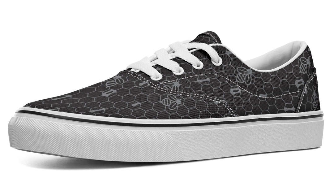 16th Anniversary Honeycomb Black Classic Shoes