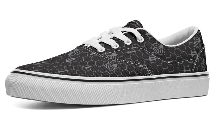 16th Anniversary Honeycomb Black Classic Shoes