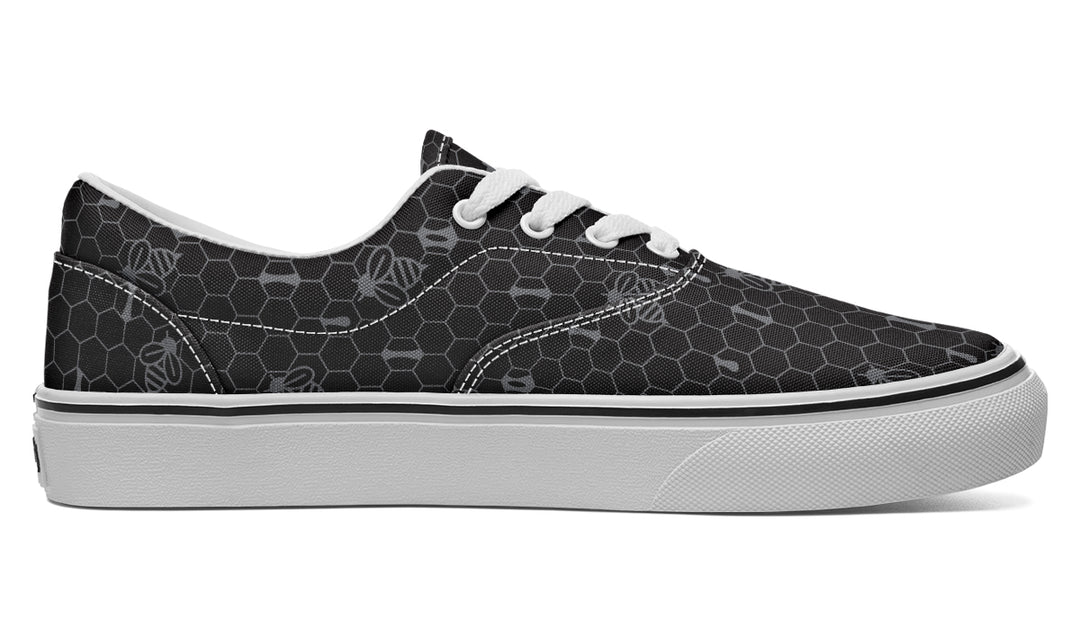 16th Anniversary Honeycomb Black Classic Shoes