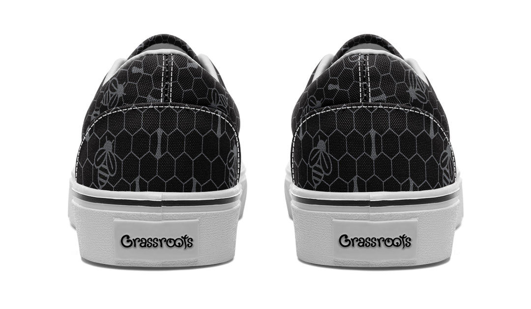 16th Anniversary Honeycomb Black Classic Shoes