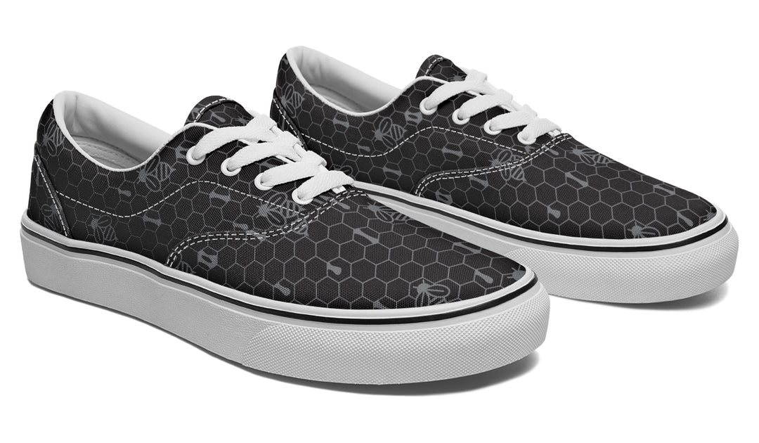 16th Anniversary Honeycomb Black Classic Shoes