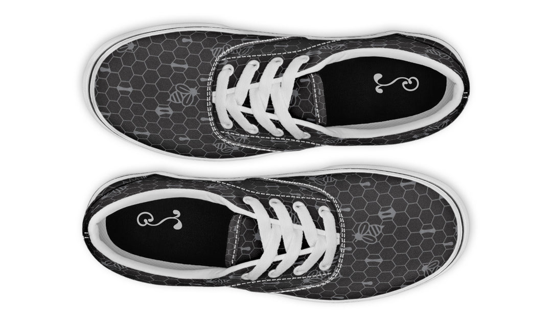 16th Anniversary Honeycomb Black Classic Shoes