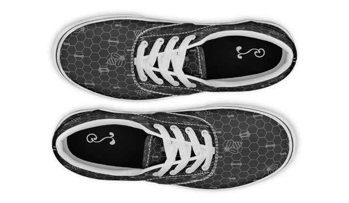 16th Anniversary Honeycomb Black Classic Shoes