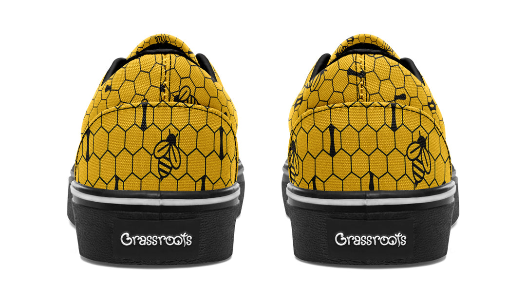 16th Anniversary Honeycomb Yellow Classic Shoes
