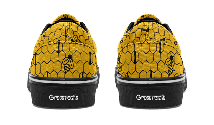 16th Anniversary Honeycomb Yellow Classic Shoes