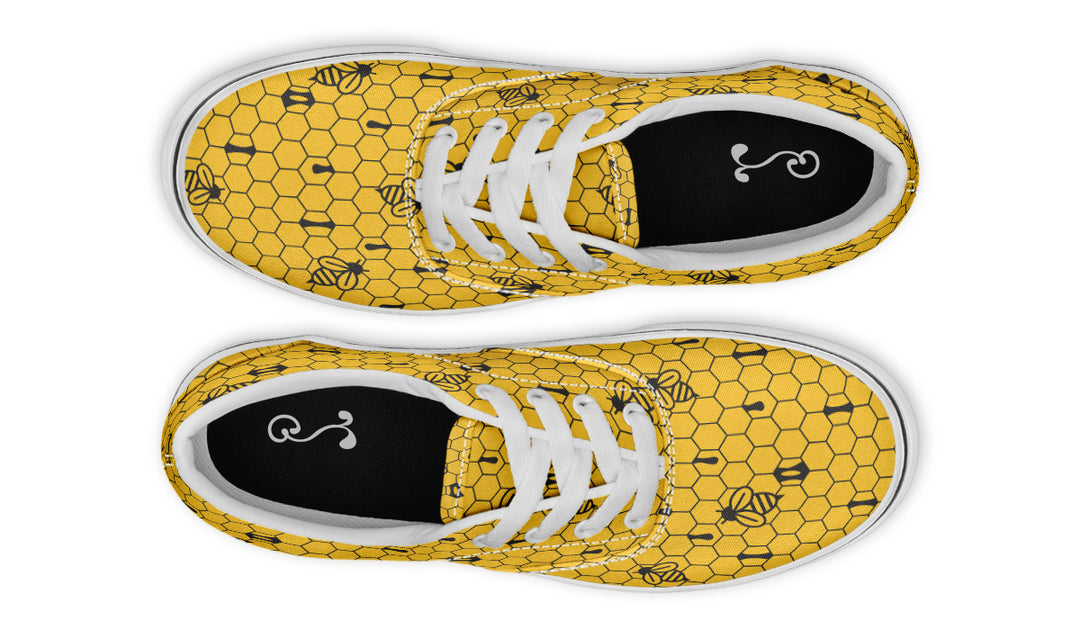 16th Anniversary Honeycomb Yellow Classic Shoes