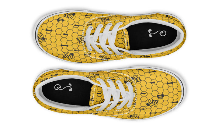 16th Anniversary Honeycomb Yellow Classic Shoes