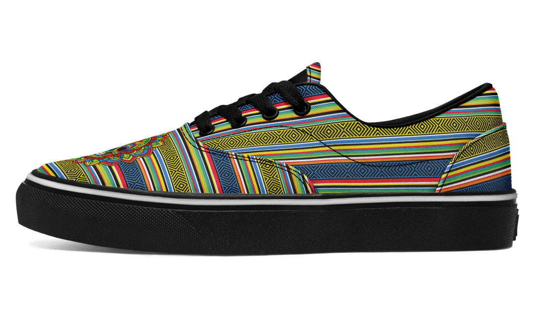 Dia De Los Muertos Mandala Sugar Skull Classic Shoes