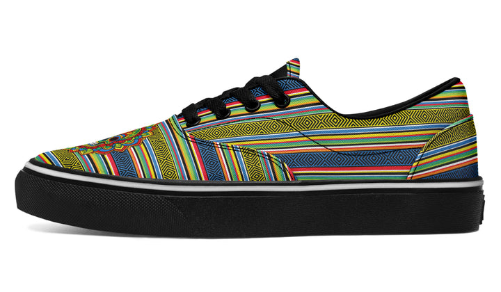 Dia De Los Muertos Mandala Sugar Skull Classic Shoes