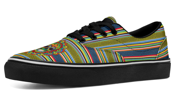 Dia De Los Muertos Mandala Sugar Skull Classic Shoes