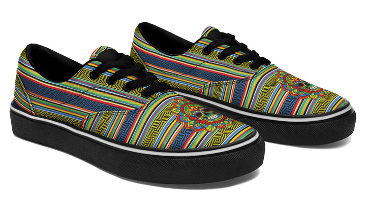 Dia De Los Muertos Mandala Sugar Skull Classic Shoes