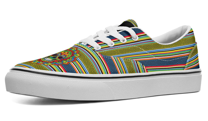 Dia De Los Muertos Mandala Sugar Skull Classic Shoes