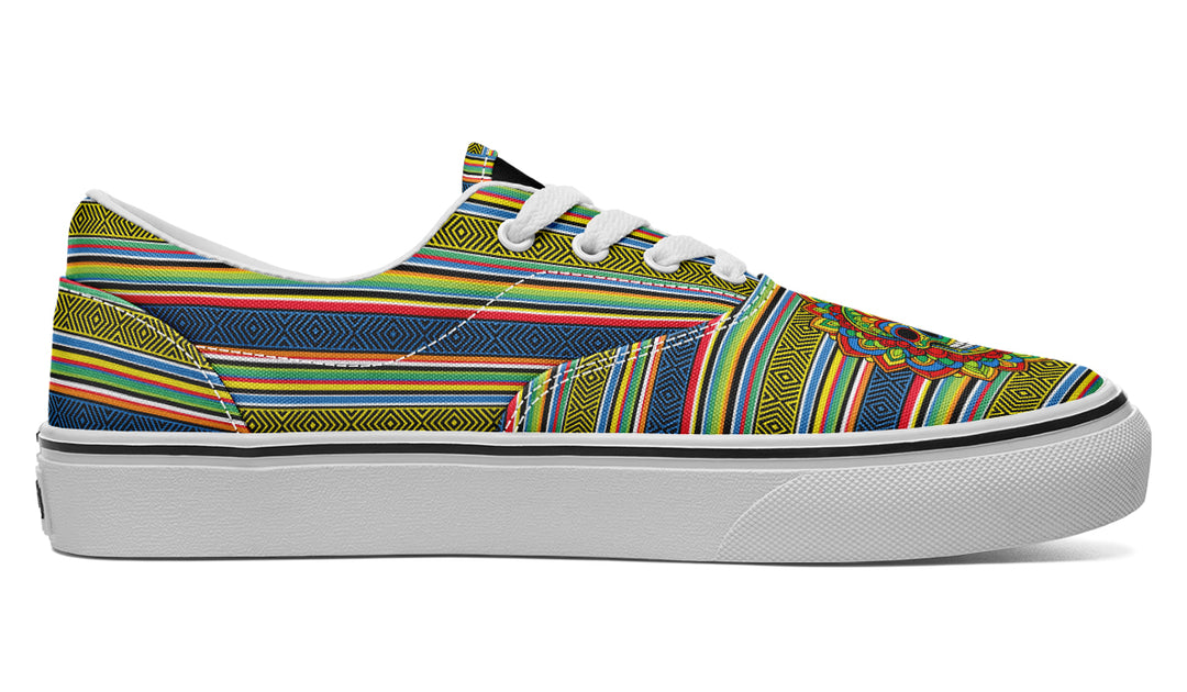Dia De Los Muertos Mandala Sugar Skull Classic Shoes