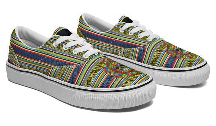 Dia De Los Muertos Mandala Sugar Skull Classic Shoes
