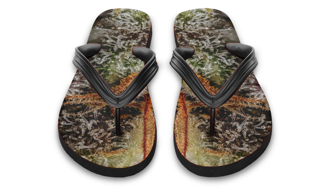 Trichome Macro Flip Flop Sandals