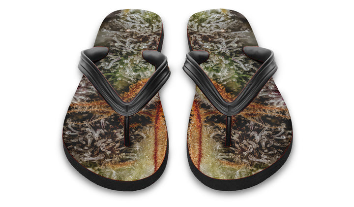 Trichome Macro Flip Flop Sandals