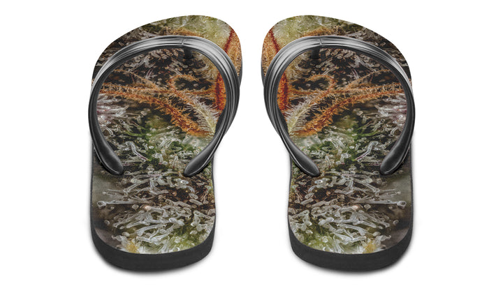 Trichome Macro Flip Flop Sandals