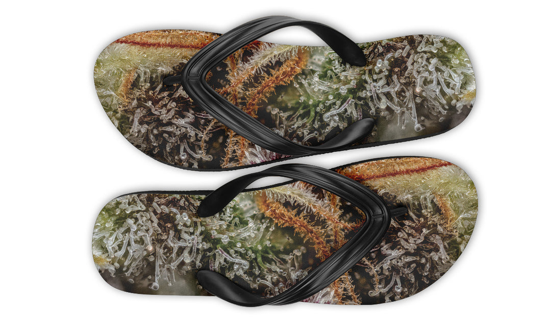 Trichome Macro Flip Flop Sandals