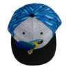 Blue Gold Macaw Feathers Kids Snapback Hat