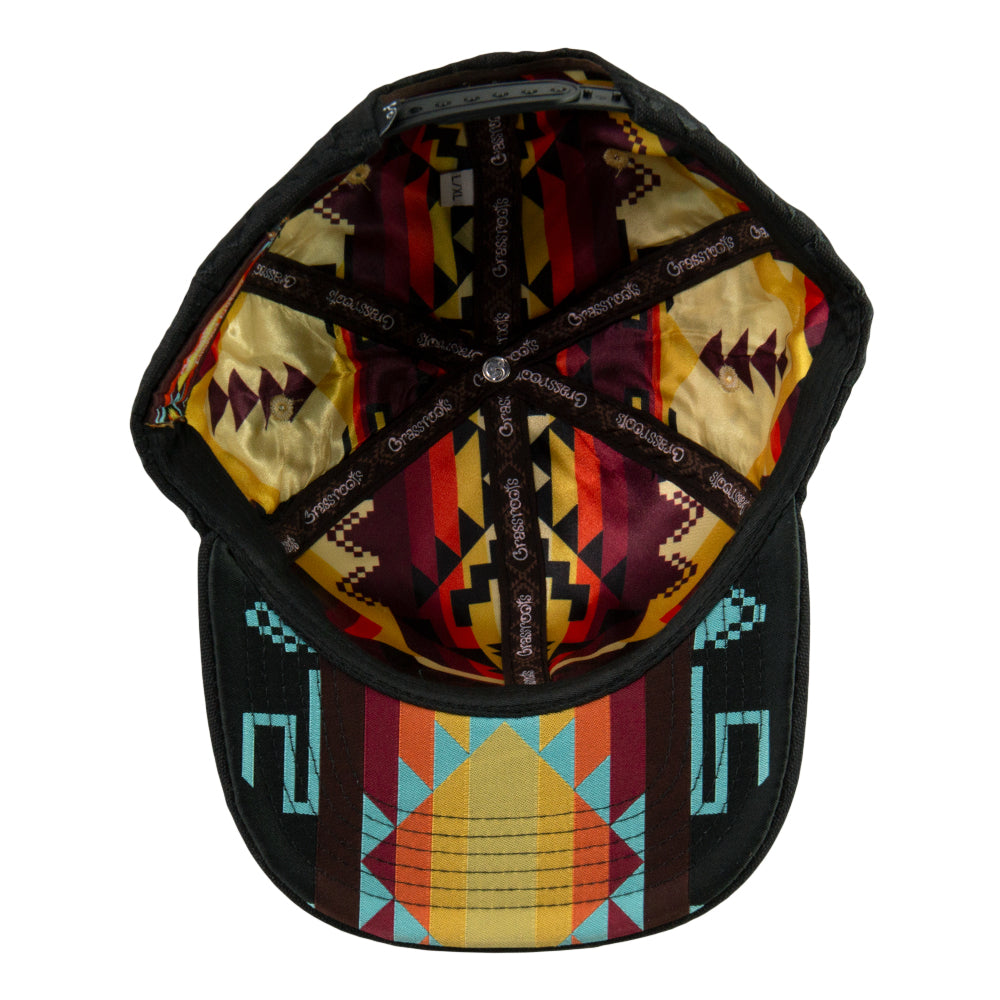 Desert Lore Black Snapback Hat