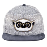 Mugwort Lemur Silver Snapback Hat
