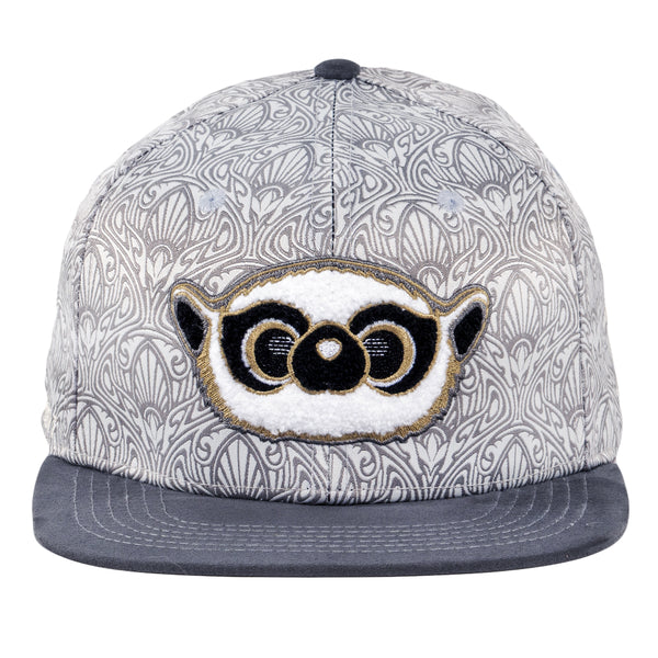Mugwort Lemur Silver Snapback Hat