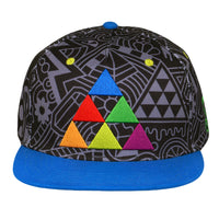 FAB Fabstract Pyramid Black Fitted Hat