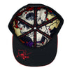 Stanley Mouse Red Rose Black Snapback Hat