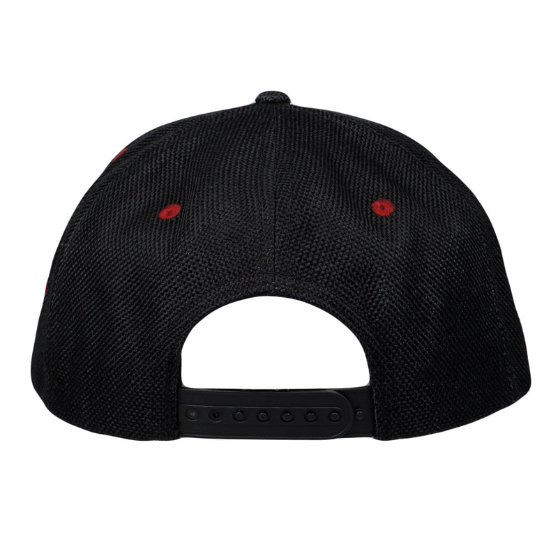 Stanley Mouse Red Rose Black Snapback Hat