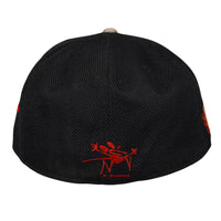 Stanley Mouse Red Rose Black Fitted Hat