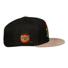 Stanley Mouse Red Rose Black Fitted Hat