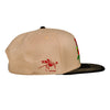 Stanley Mouse Red Rose Tan Snapback Hat