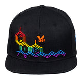 THC Bee Rainbow Snapback Hat